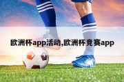 欧洲杯app活动,欧洲杯竞赛app